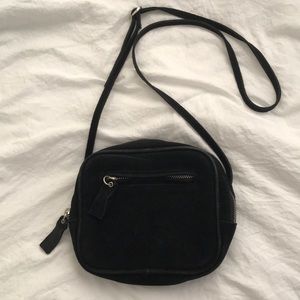 Suede Crossbody Purse